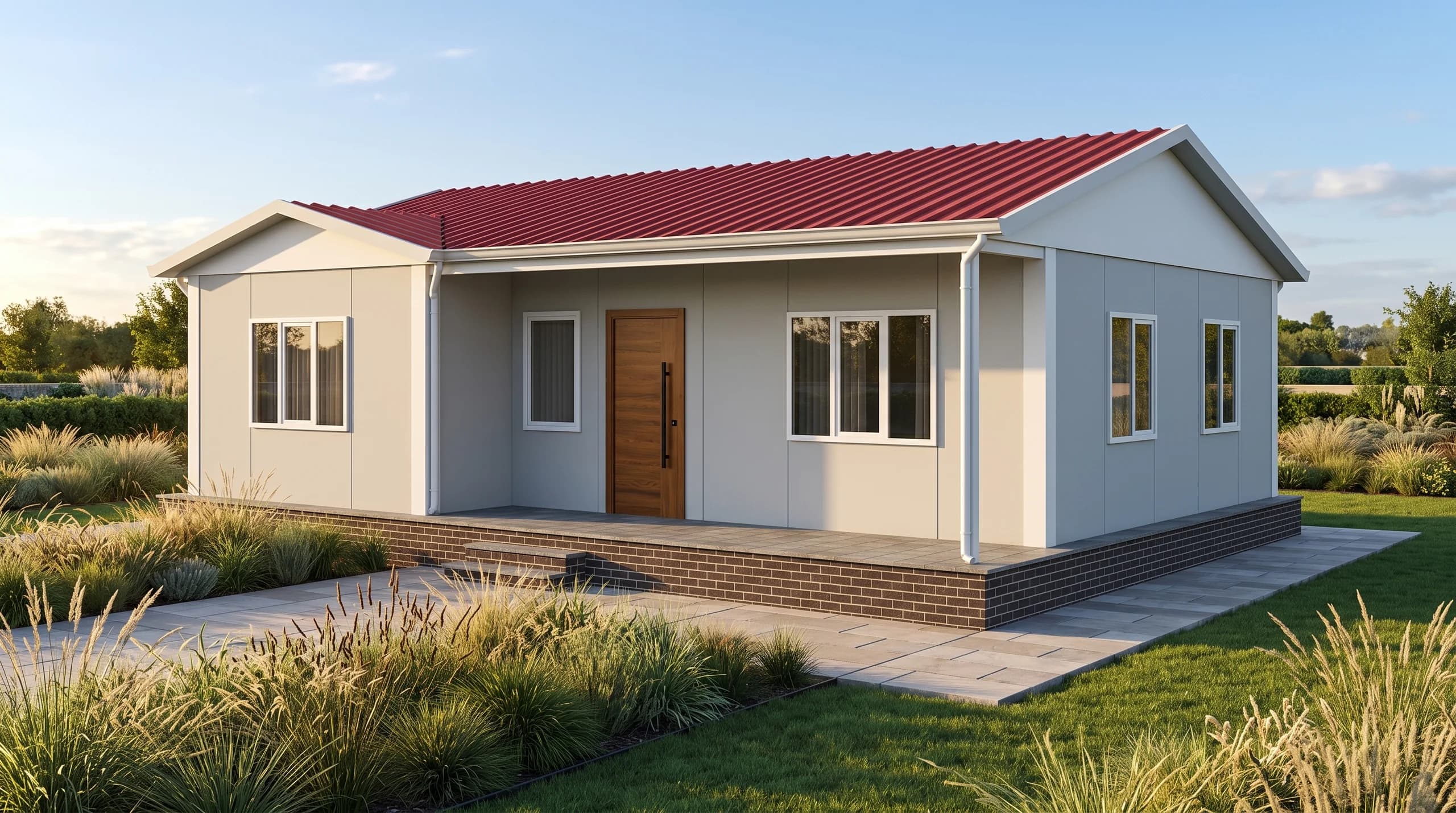 Tek Katlı Prefabrik 78m2 - Görsel 1