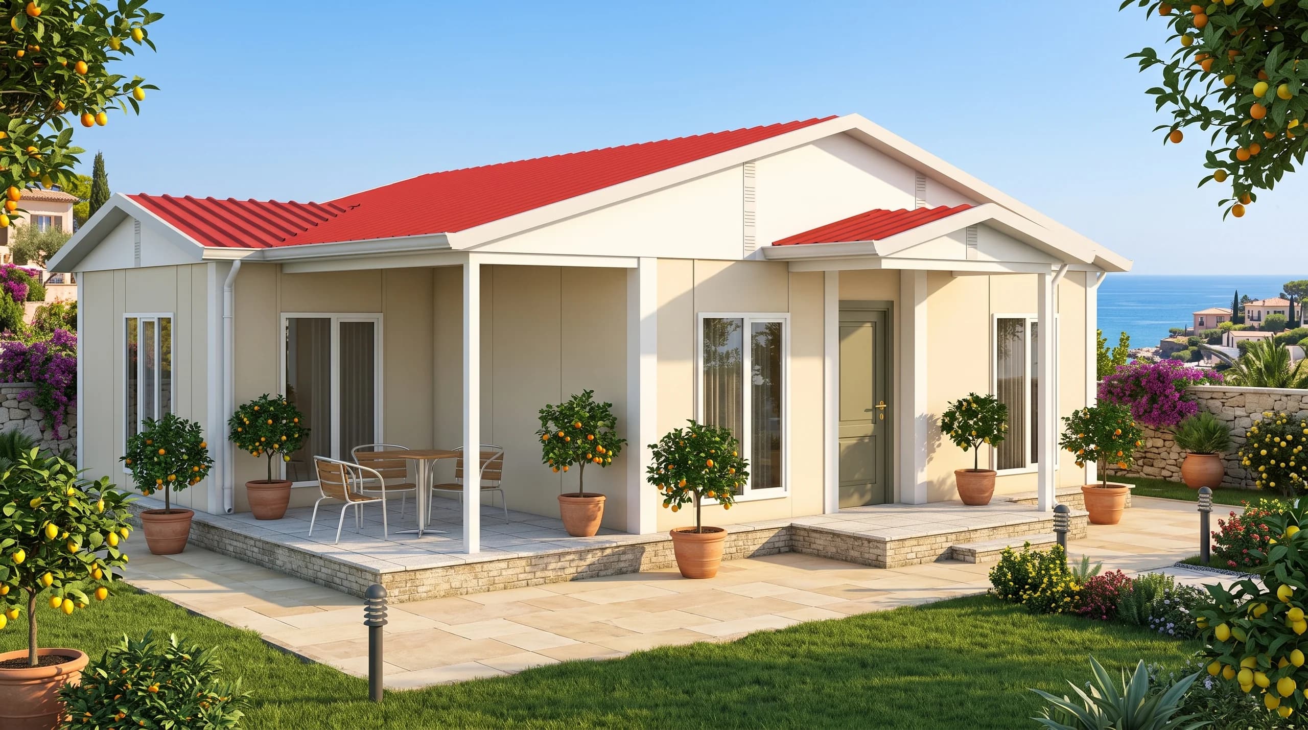 Tek Katlı Prefabrik 79m2 - Görsel 1