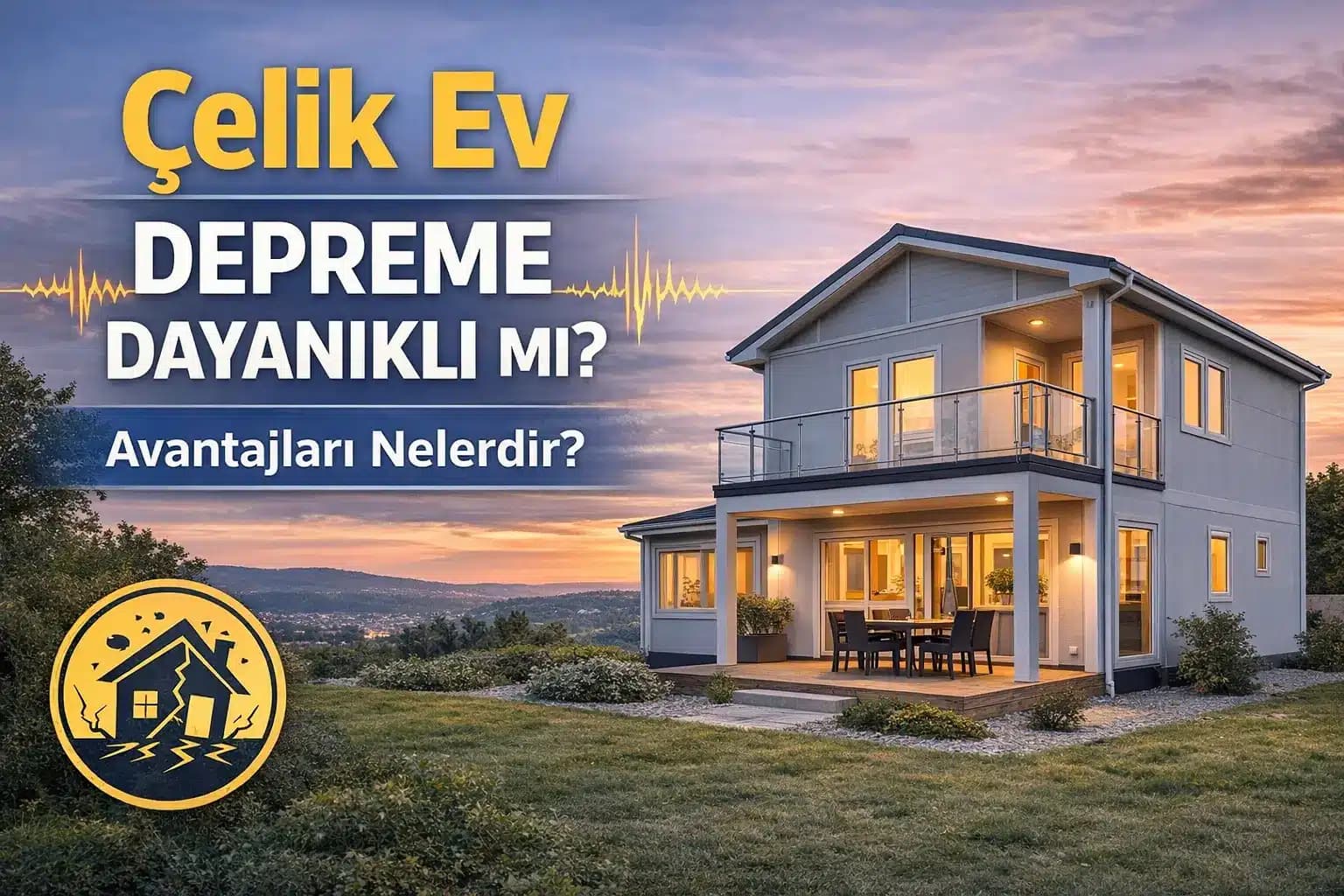 Çelik Ev Depreme Dayanıklı mı? Avantajları Nelerdir?