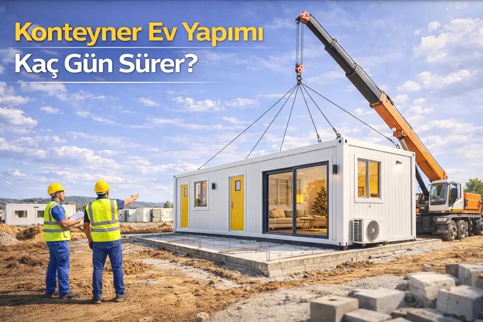 Konteyner Ev Yapımı Kaç Gün Sürer?