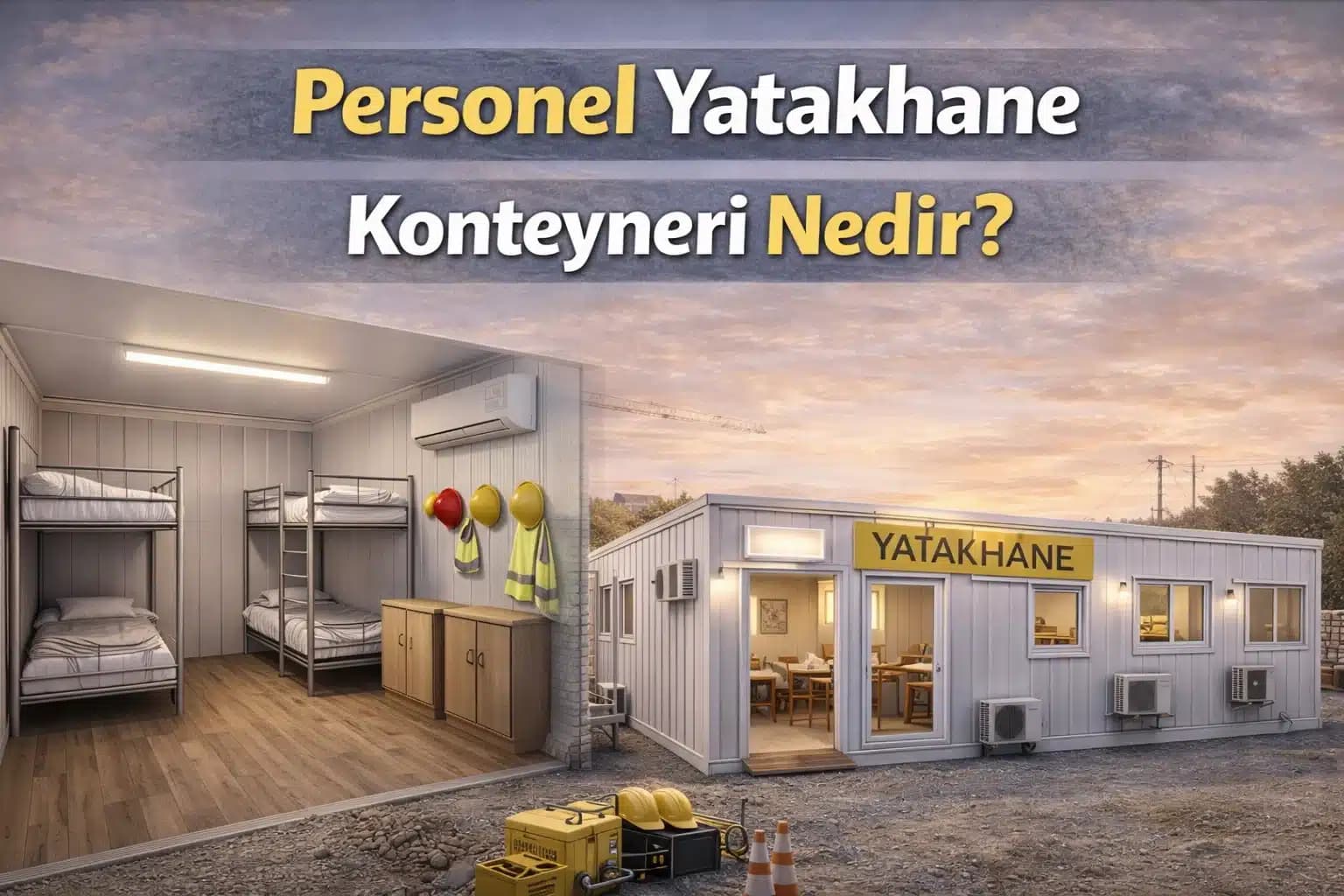 Personel Yatakhane Konteyneri Nedir?