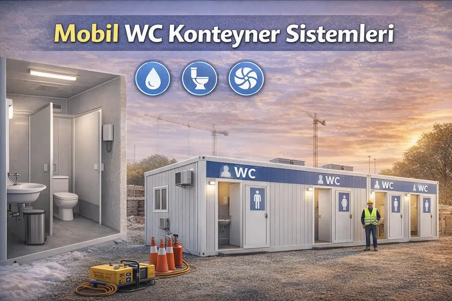 Mobil WC Konteyner Sistemleri