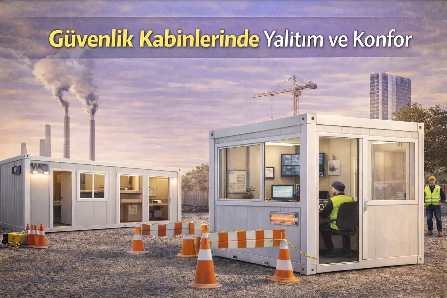 Güvenlik Kabinlerinde Yalıtım ve Konfor