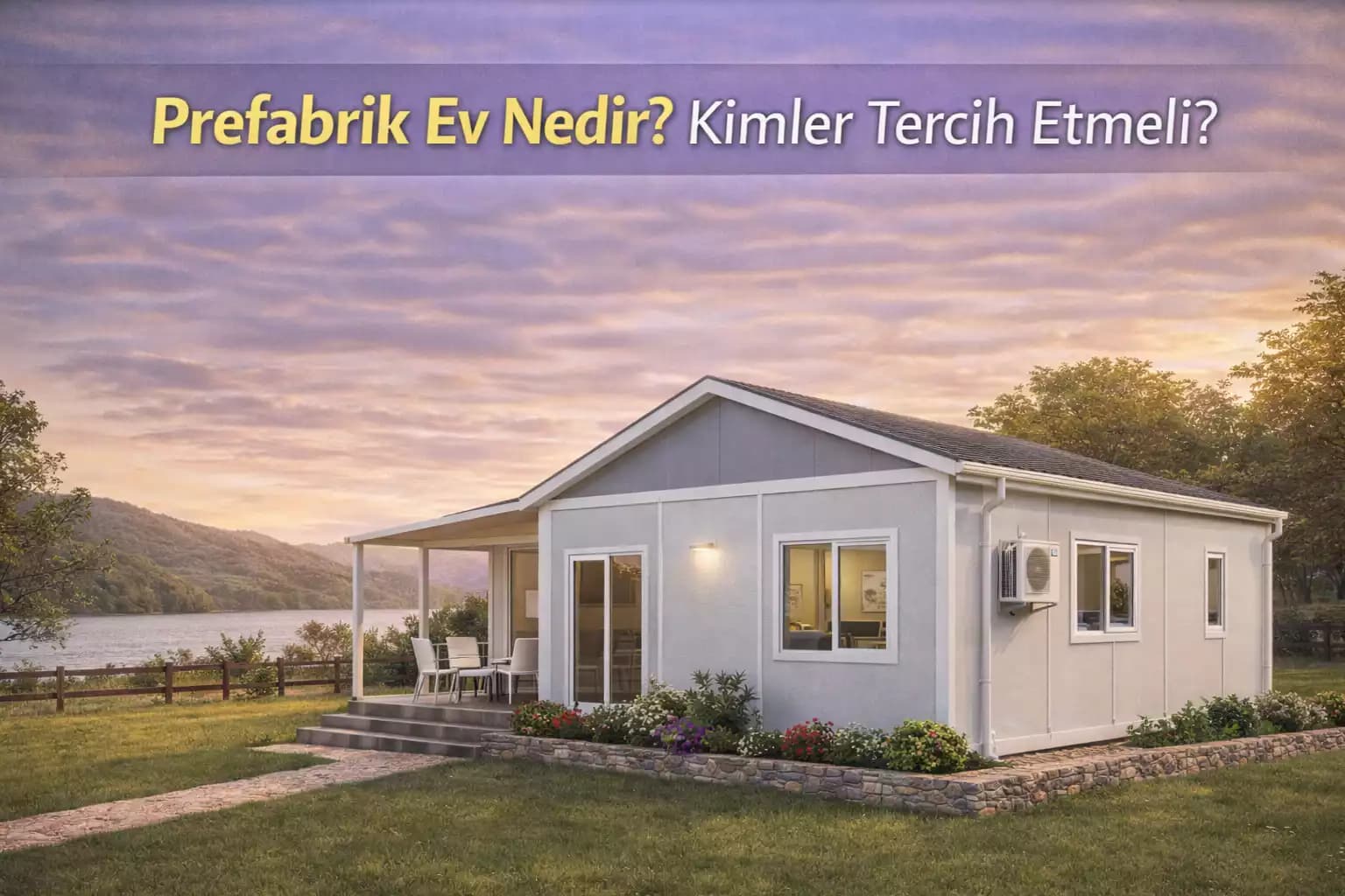 Prefabrik Ev Nedir? Kimler Tercih Etmeli?