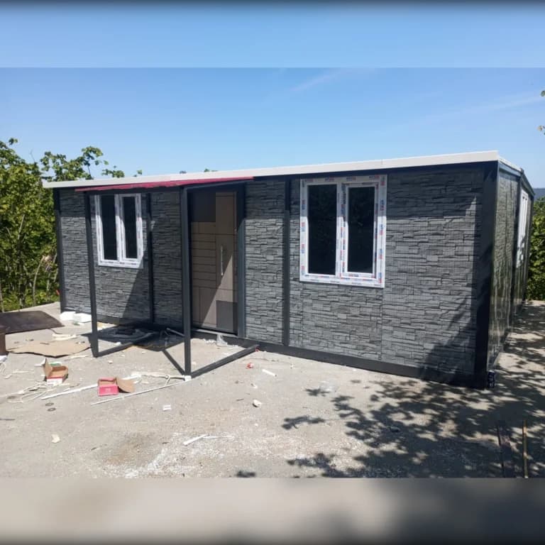 44m2 Prefabrik Konteyner Ev