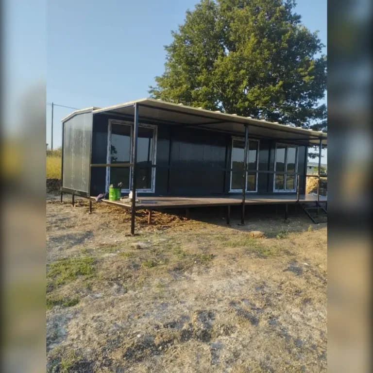 54m2 Prefabrik Konteyner Ev