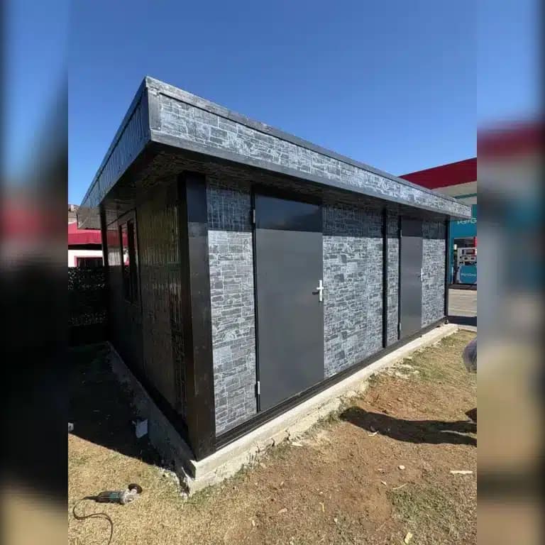 6x4 (24m2) Harpuşta Detay Prefabrik Konteyner Ev - Ofis