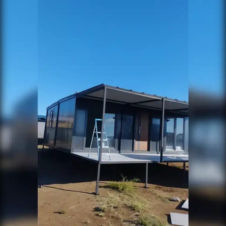 60m2 Veranda - Sundurma'lı Prefabrik Konteyner Ev