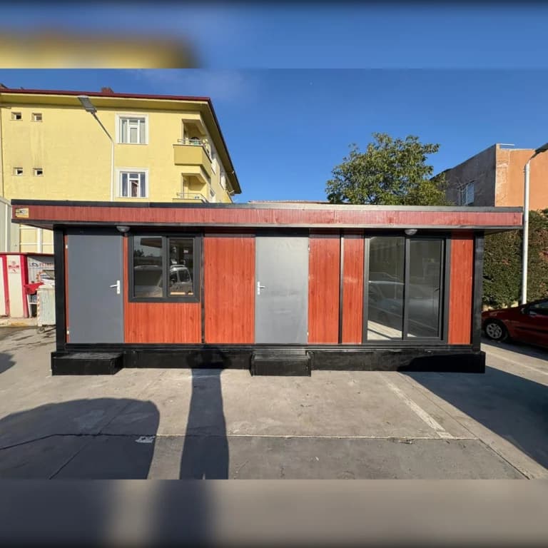 4,5x7,5 (34m2) Premium Prefabrik Konteyner Ofis