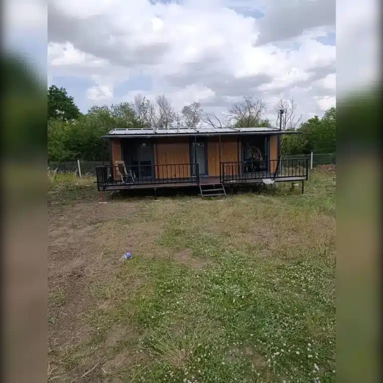 55m2 Veranda - Sundurma'lı Premium Prefabrik Konteyner Ev