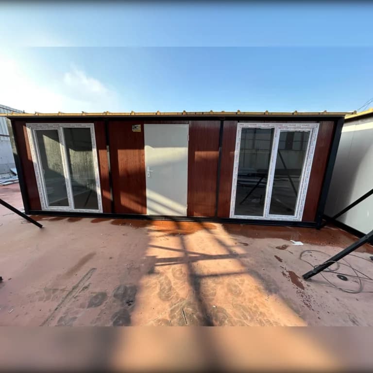 42m2 2+1 Birleşim Modeli Prefabrik Konteyner Ev