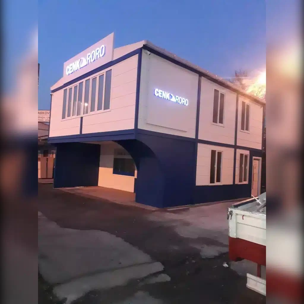 150m² Prefabrik Konteyner Ofis Projesi görsel 2