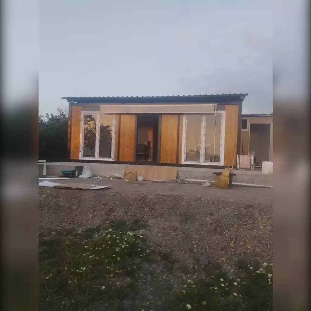 35m² Birleşim Prefabrik Konteyner Ev Projesi görsel 2