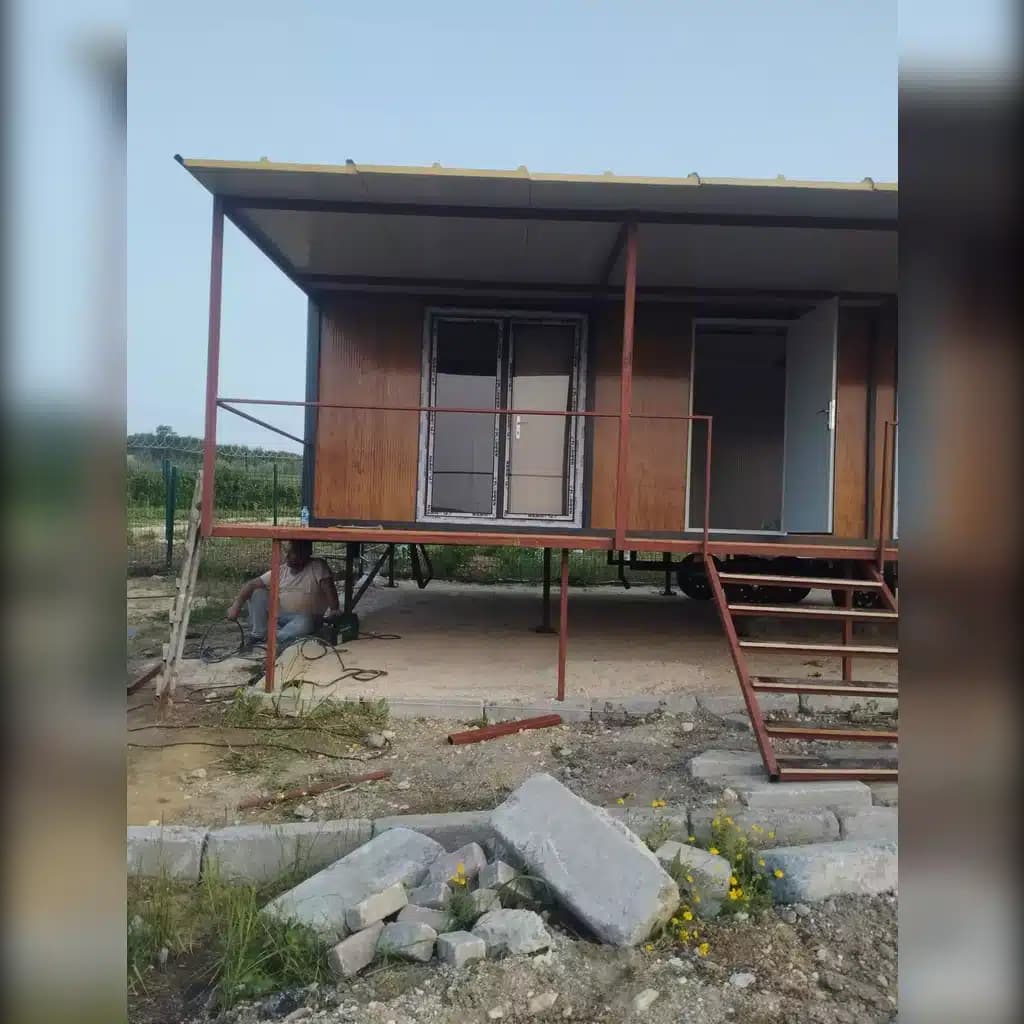 42m² Birleşim Prefabrik Konteyner Ev Projesi görsel 2