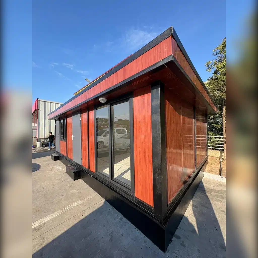 34m² Premium Prefabrik Konteyner Ofis Projesi görsel 2