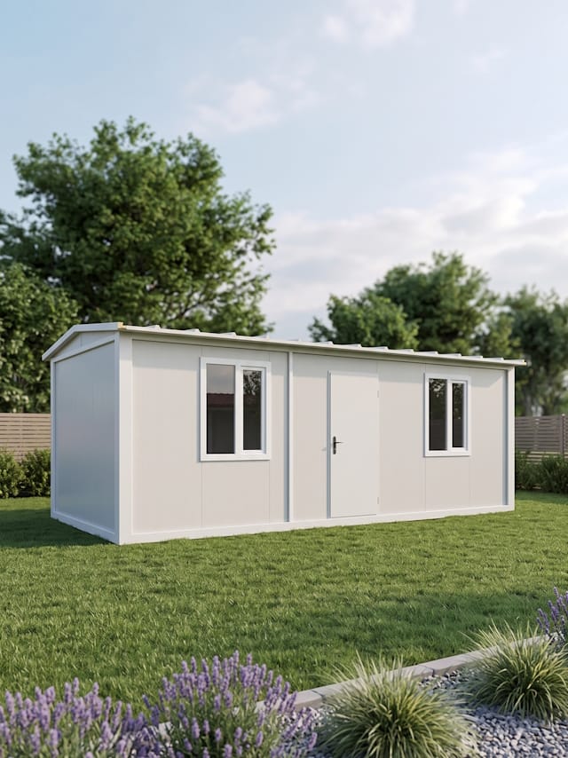 7x3 (21m2) Beşik Çatı Prefabrik Konteyner Ev - Ofis