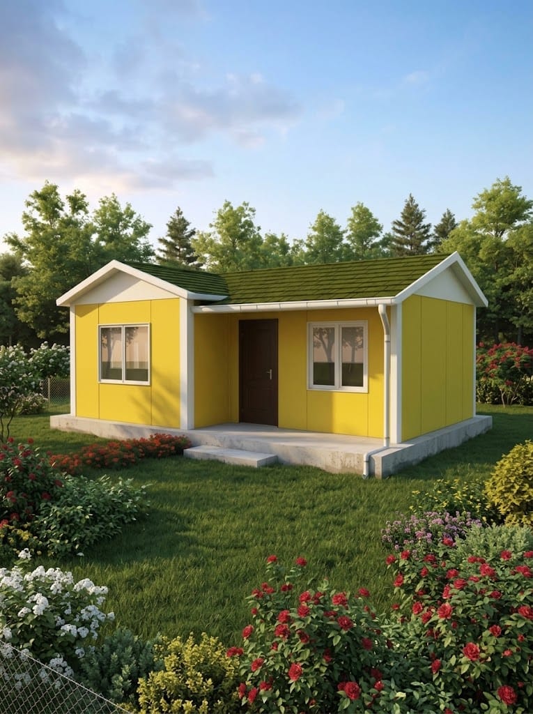 40m2 Tek Katlı Çelik Ev