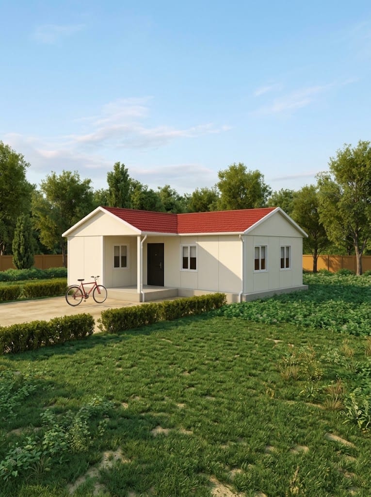 93m2 Tek Katlı Çelik Ev
