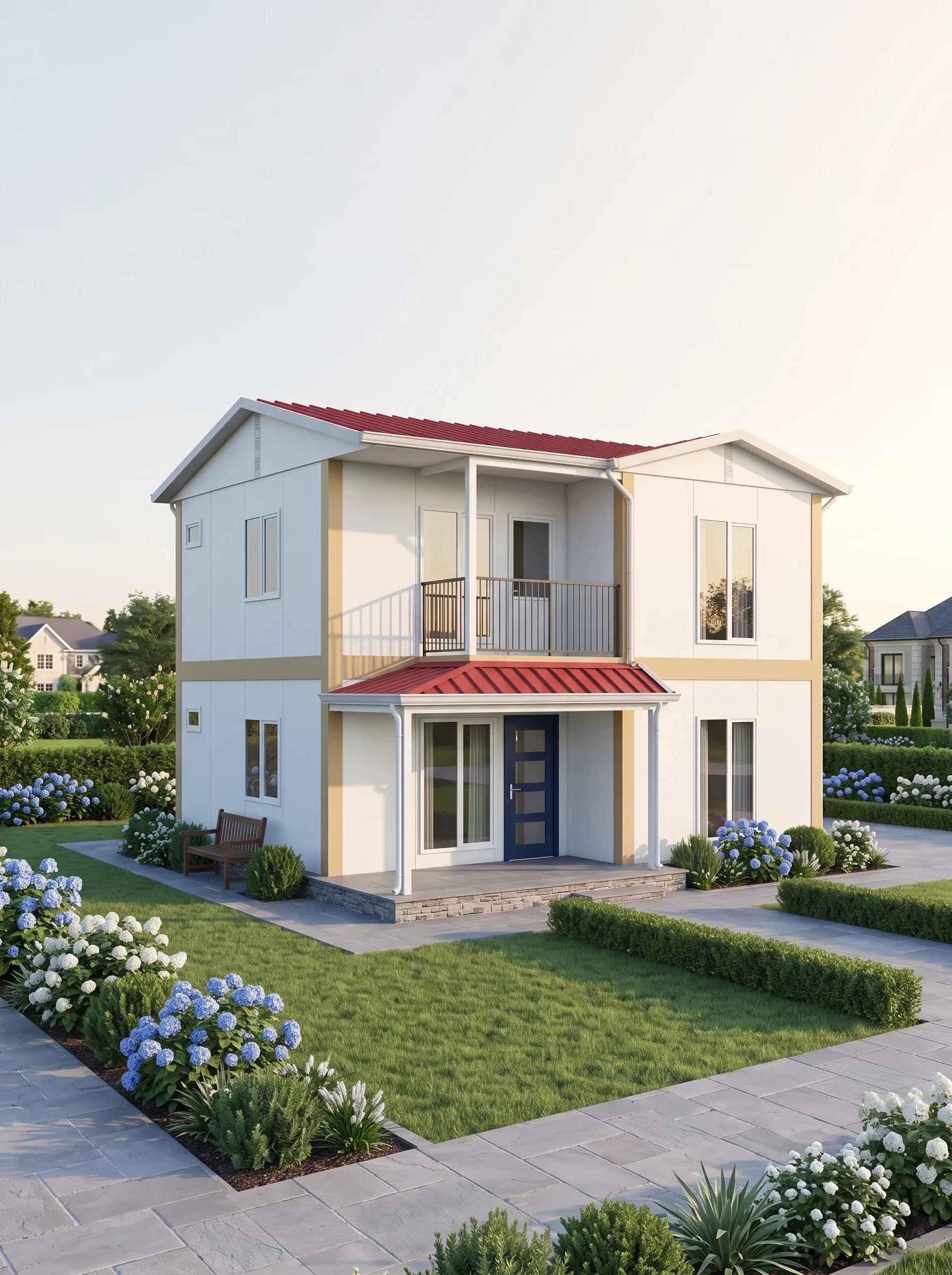 Çift Katlı Prefabrik 100m2