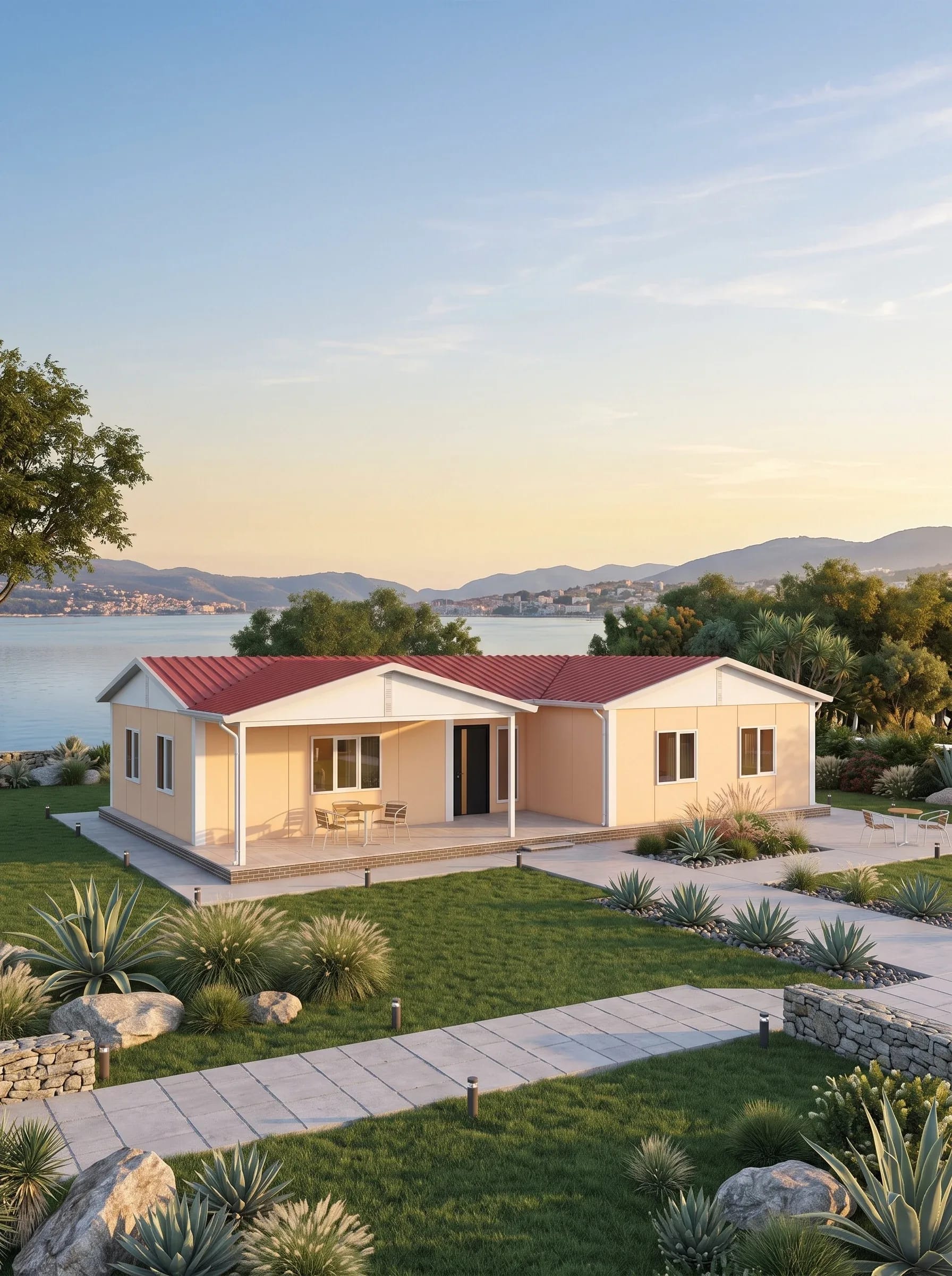 Tek Katlı Prefabrik 123m2