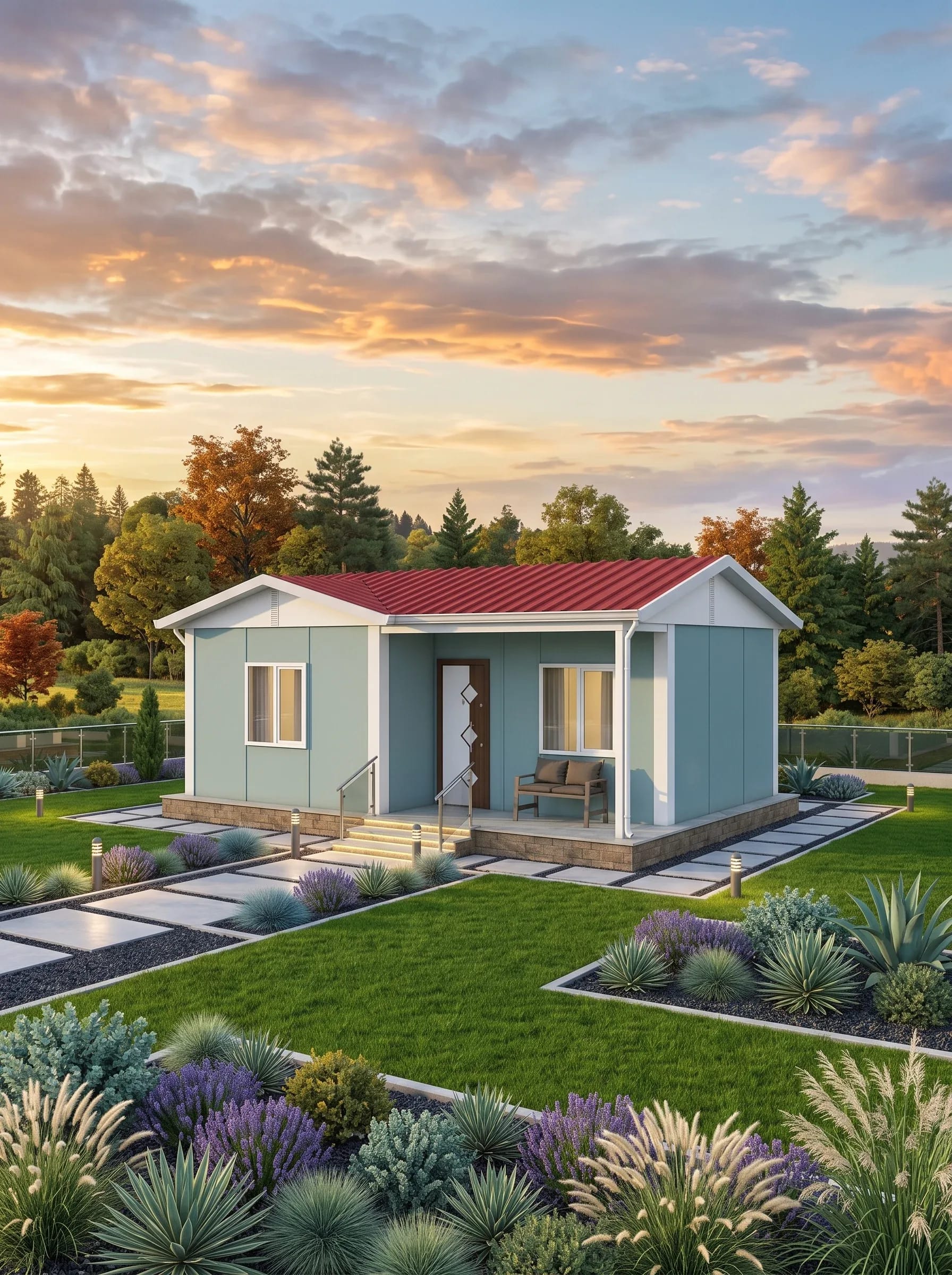 Tek Katlı Prefabrik 40m2