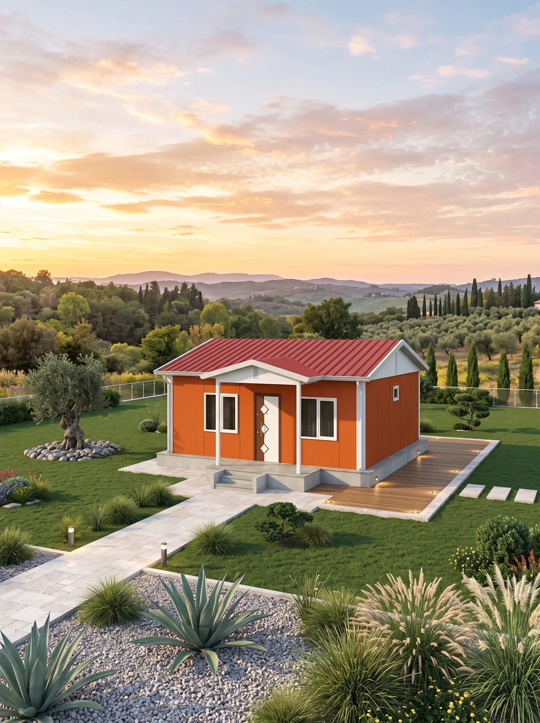 Tek Katlı Prefabrik 45m2
