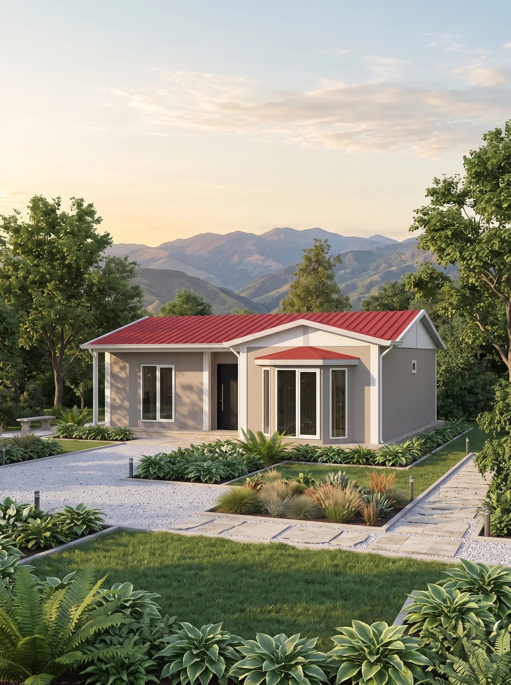 Tek Katlı Prefabrik 81m2