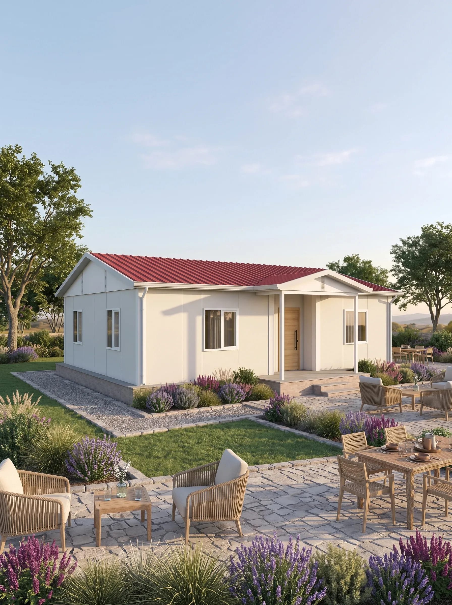 Tek Katlı Prefabrik 82m2