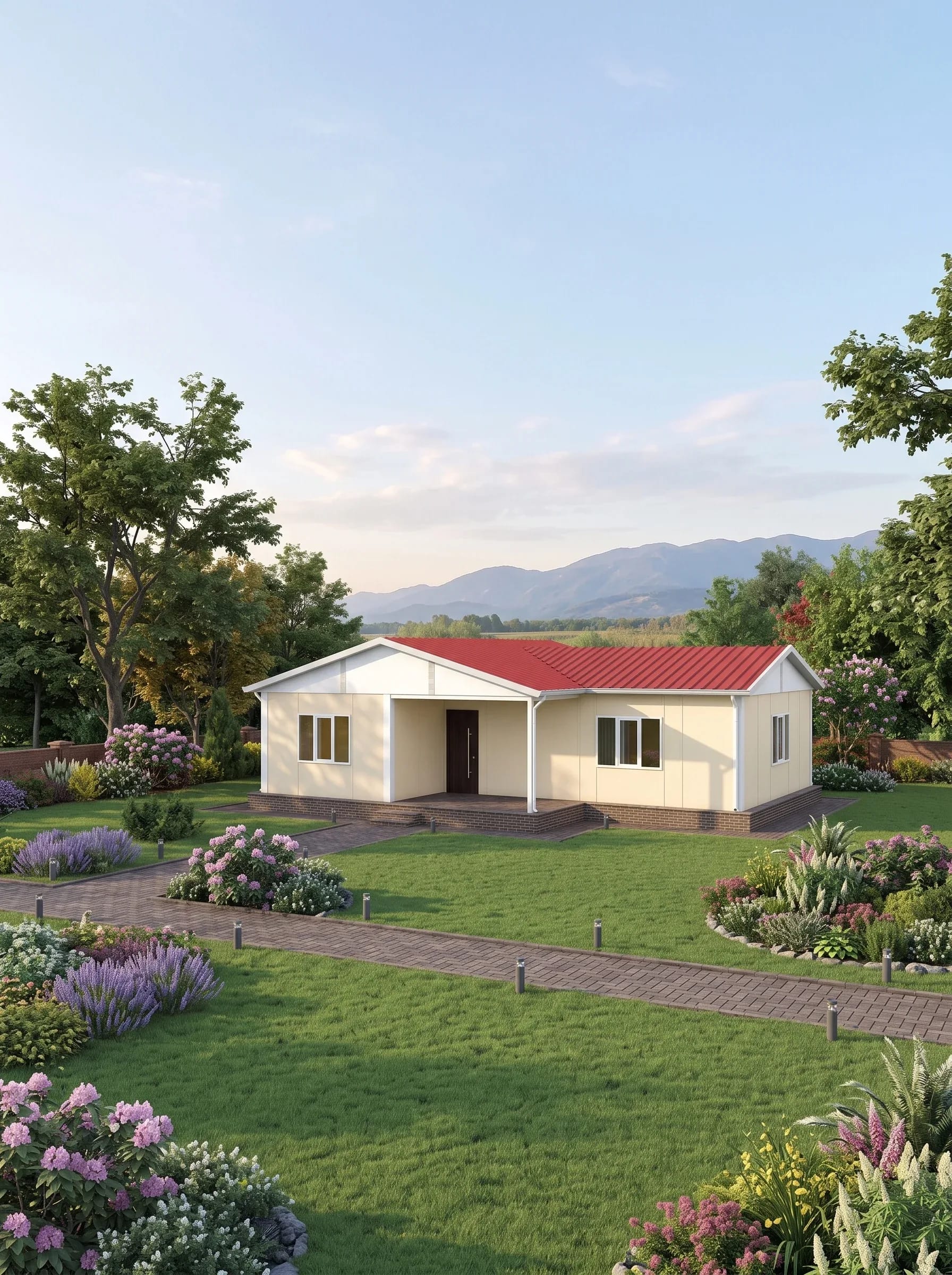 Tek Katlı Prefabrik 93m2