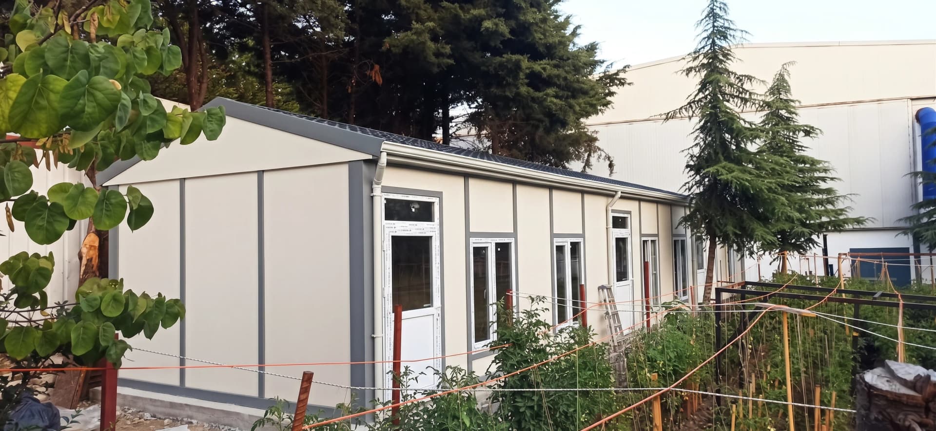 62m² Alman Okulları 3+1 Prefabrik Dershane ve İdari Ofis Projesi