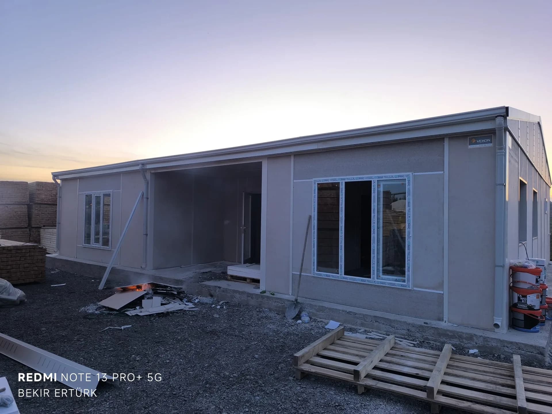 125m² Reka Orman Ürünleri Gebze Prefabrik Ofis Projesi