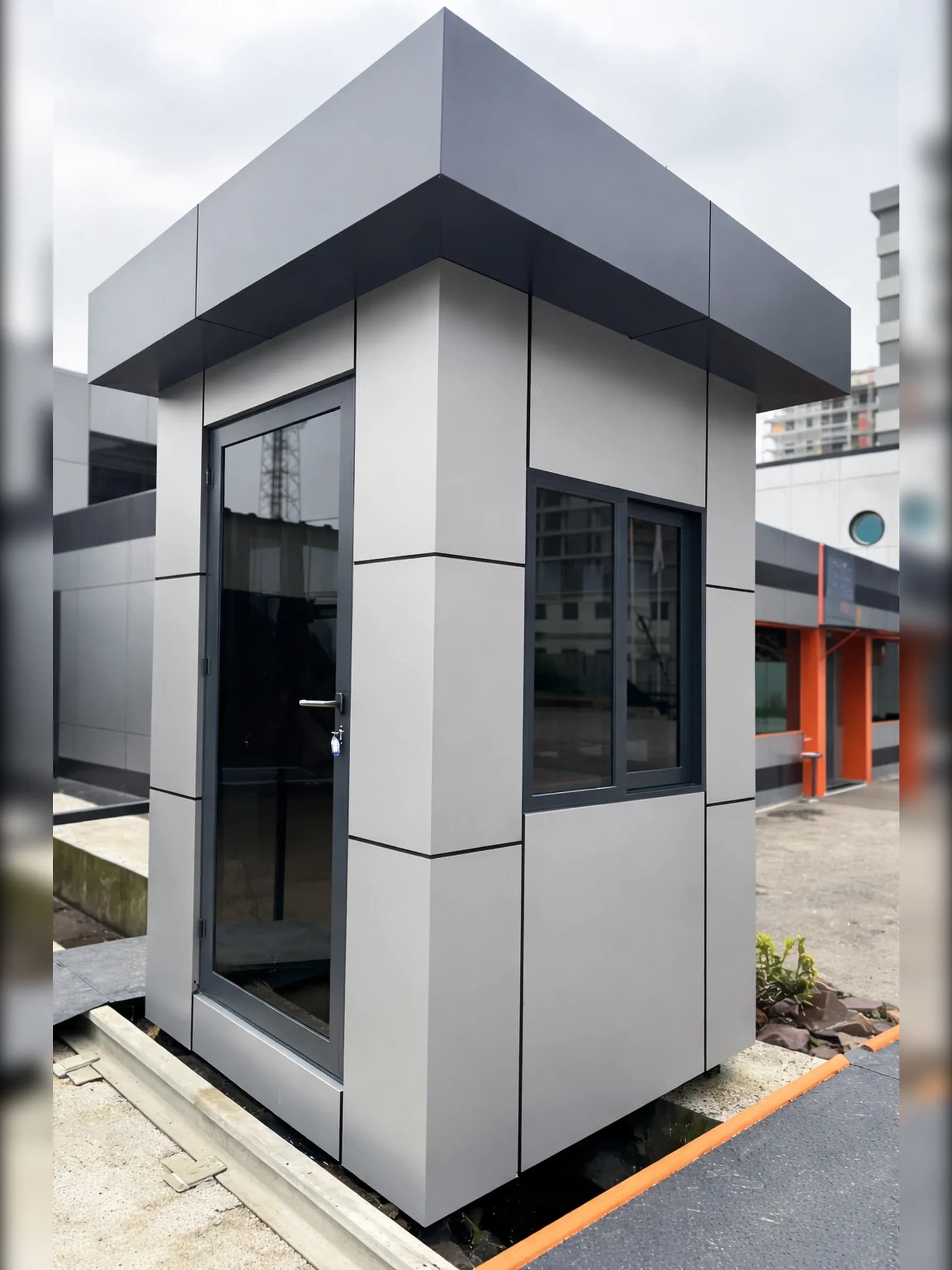 160x160 Kompozit Kaplama Güvenlik Kabini