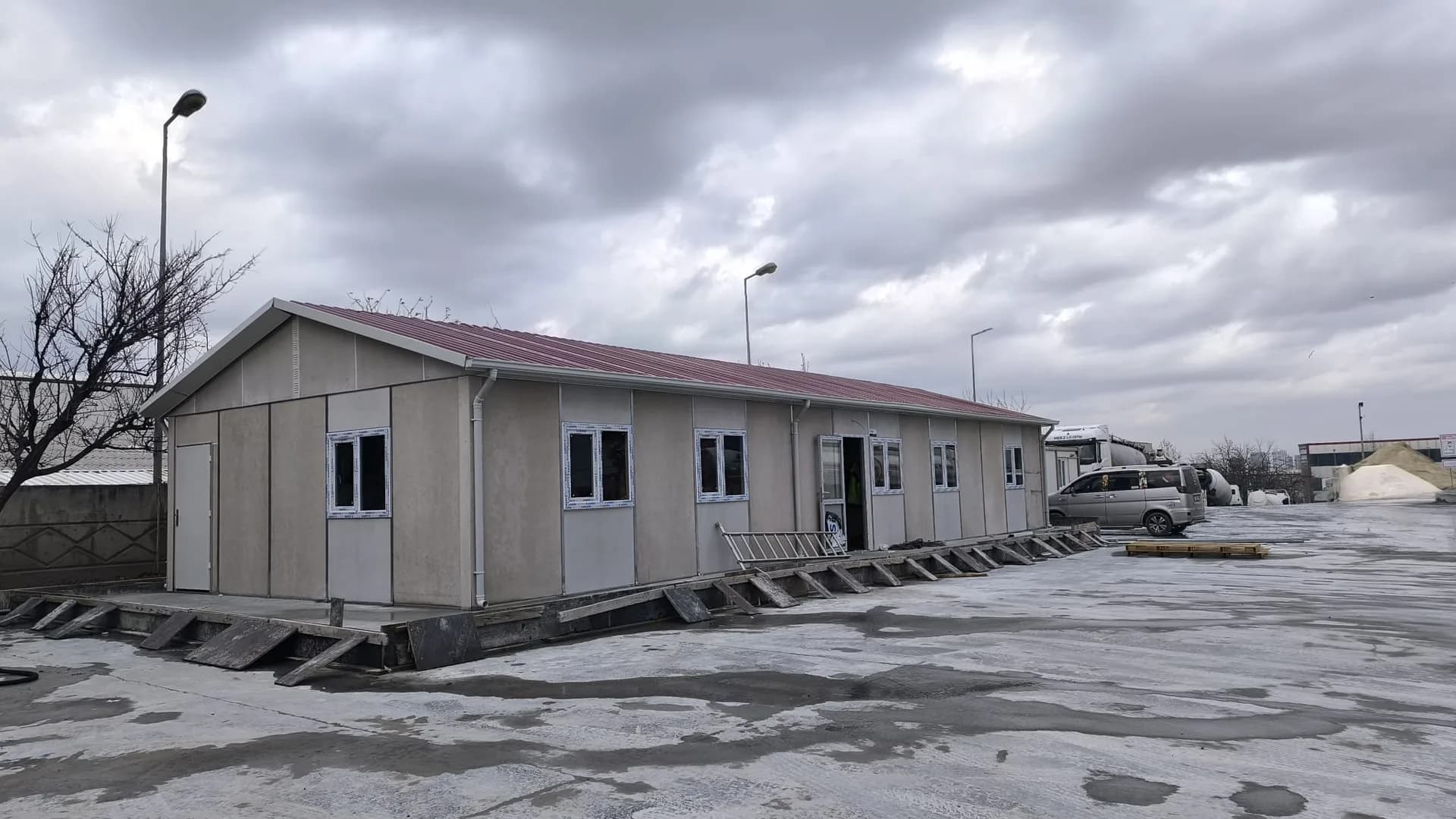 215m² Besantaş Esenyurt Prefabrik İdari Ofis Projesi