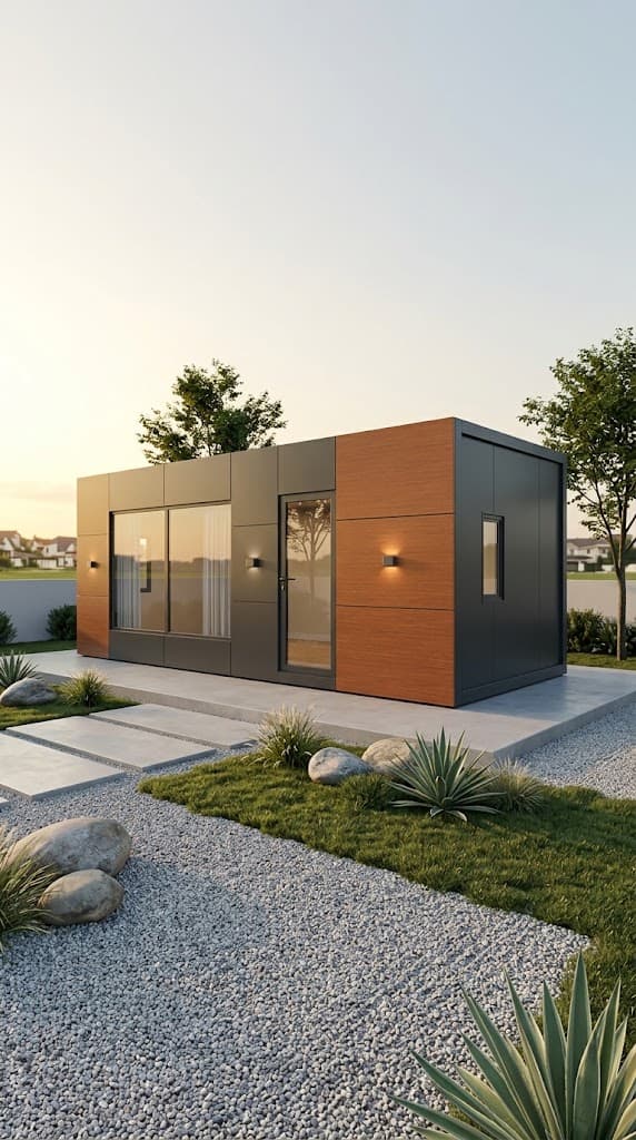 7x3 (21m2) Kompozit Kaplama Premium Konteyner Ofis