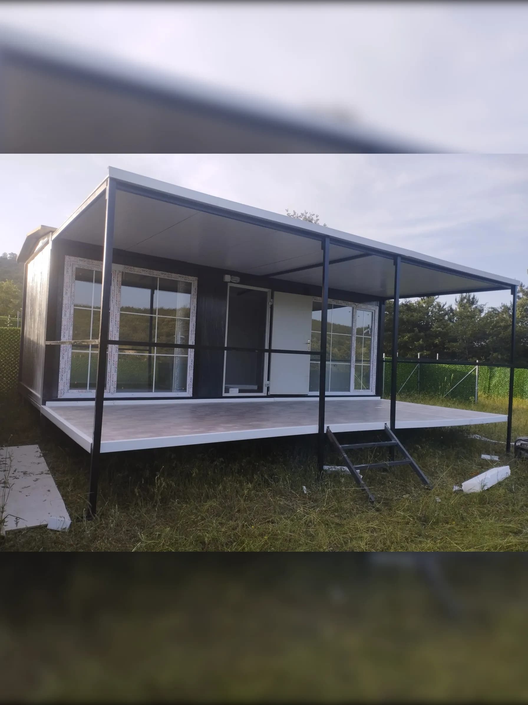 38m2 Prefabrik Konteyner Ev