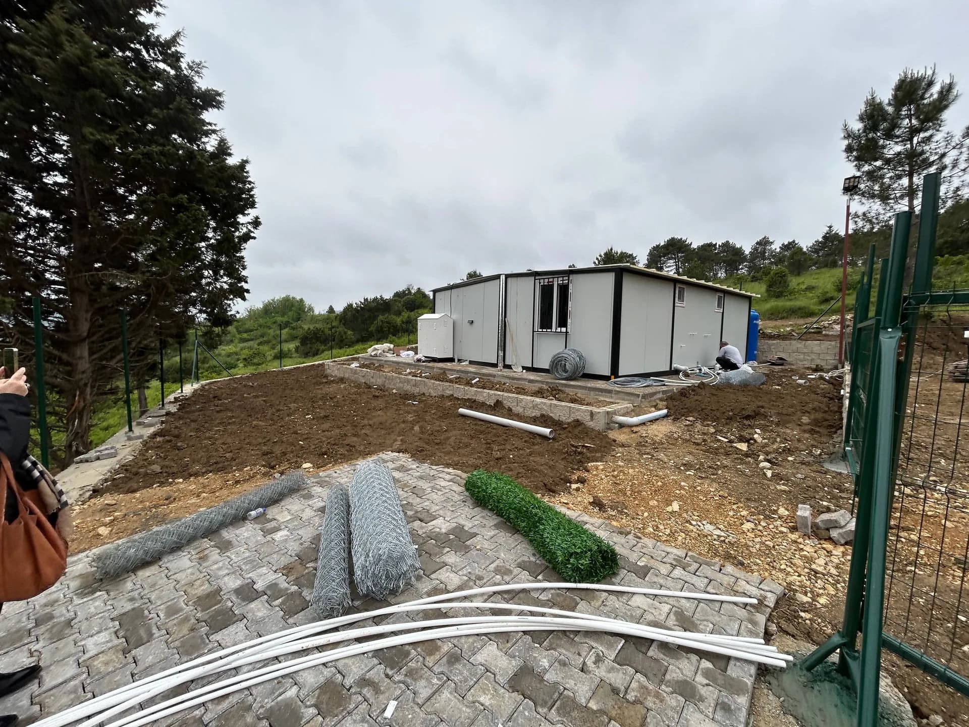 3.5x8m Birleşimli 56m² 2+1 Beyaz Konteyner Ev Projesi · Şile Kurfalı