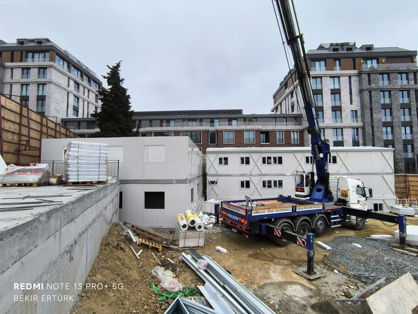 3000m² Rönesans Holding Ulus L-Tipi 3 Katlı Prefabrik Kampüs Projesi görsel 2