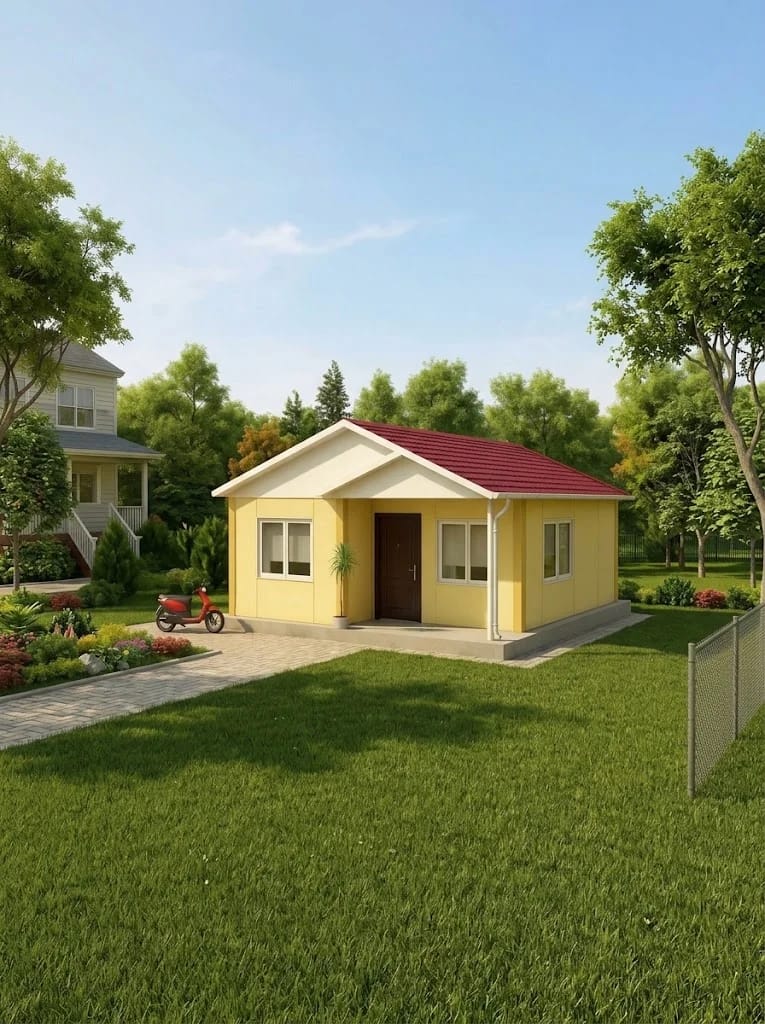 58m2 Tek Katlı Çelik Ev