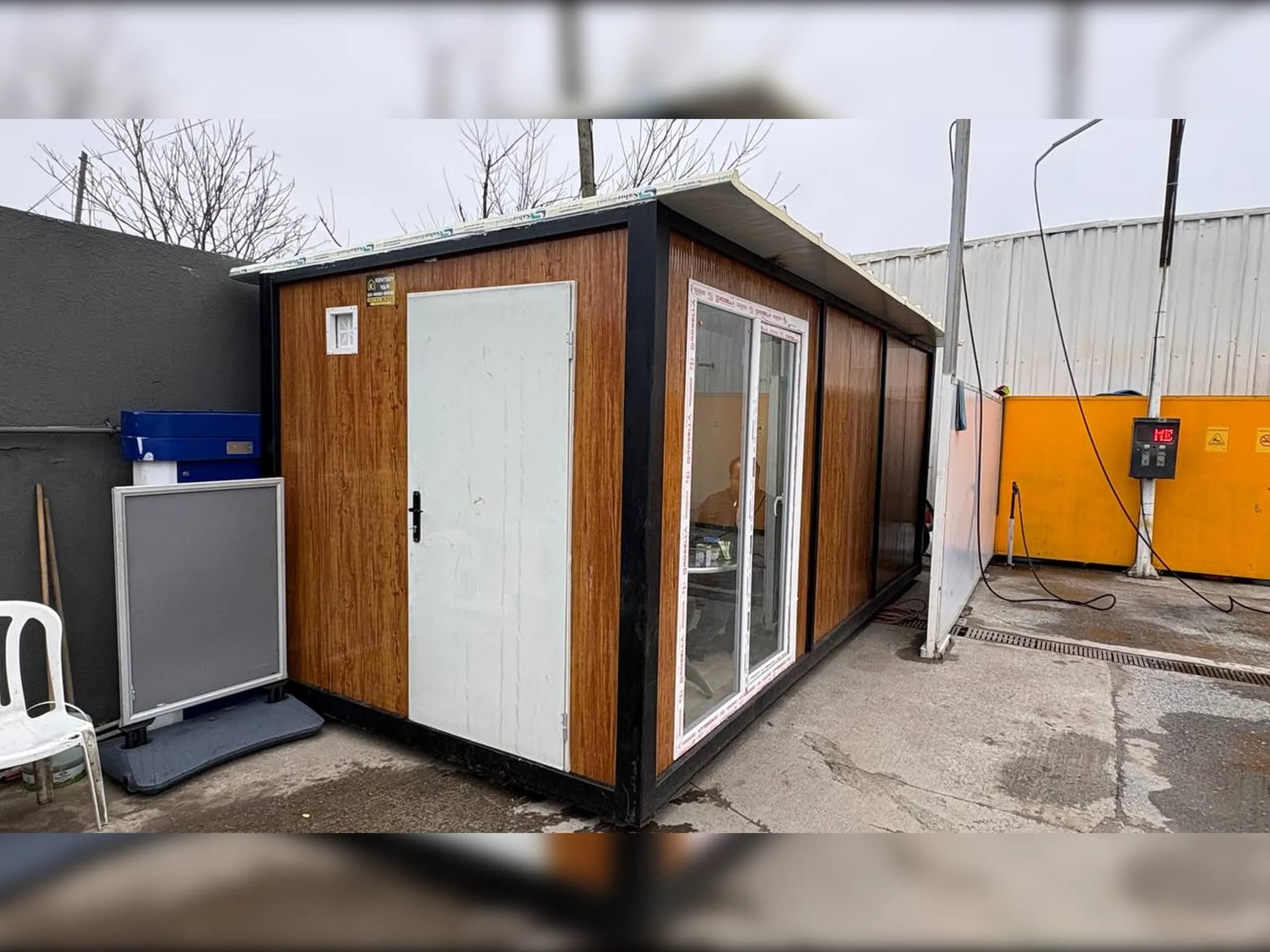 6x2,5 (15m2) Eğimli Çatı Prefabrik Konteyner Ofis - Ev - Görsel 1