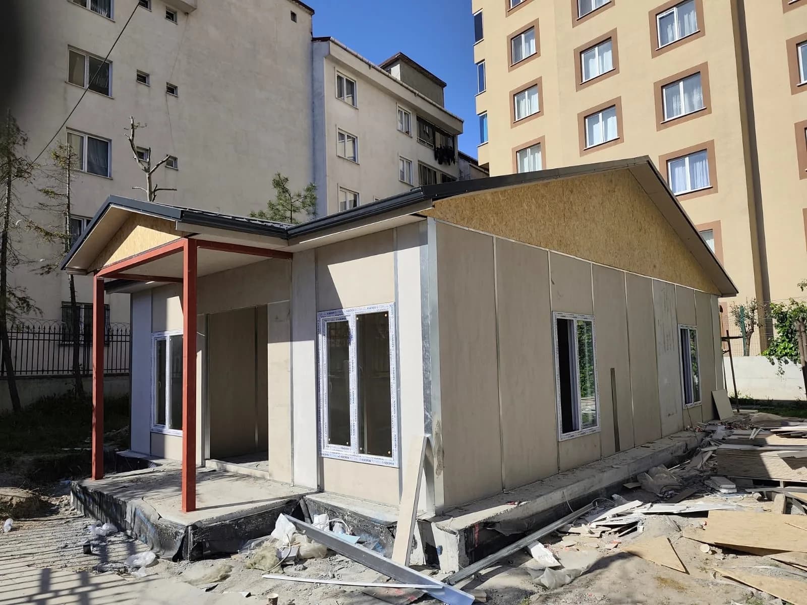 82m² Esenyurt Belediyesi 1. Muhtarlık Hizmet Binası Projesi