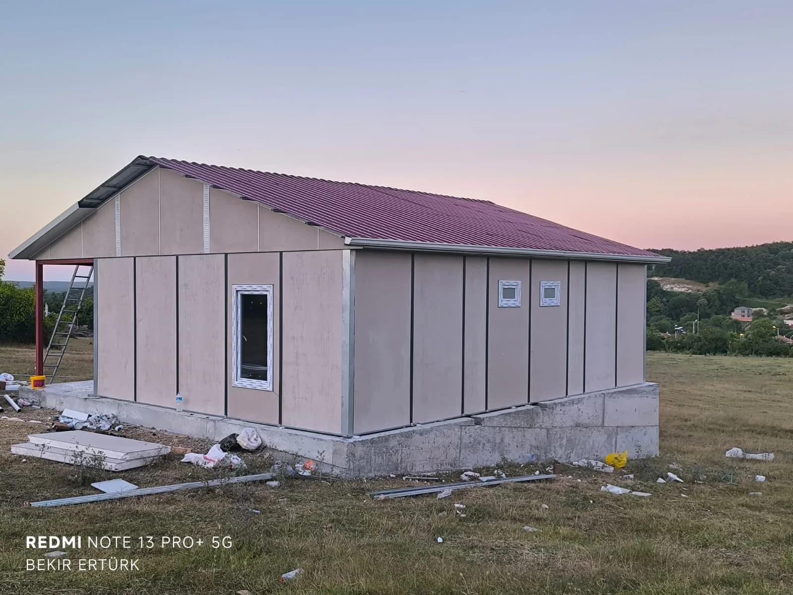 84m² Çatalca 3+1 Geniş Verandalı Prefabrik Konut Projesi görsel 2