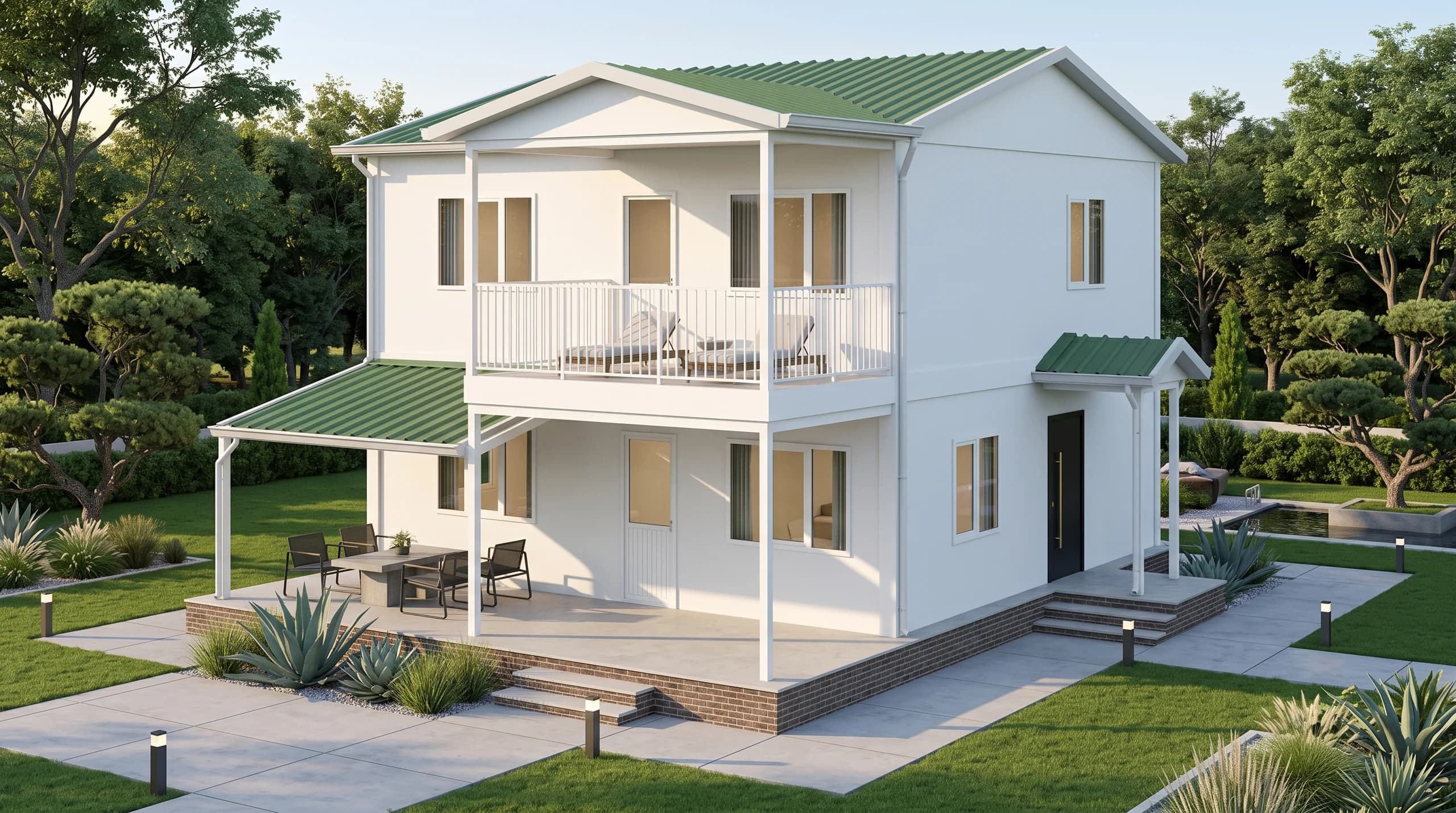 Çift Katlı Prefabrik 149m2 - Görsel 1