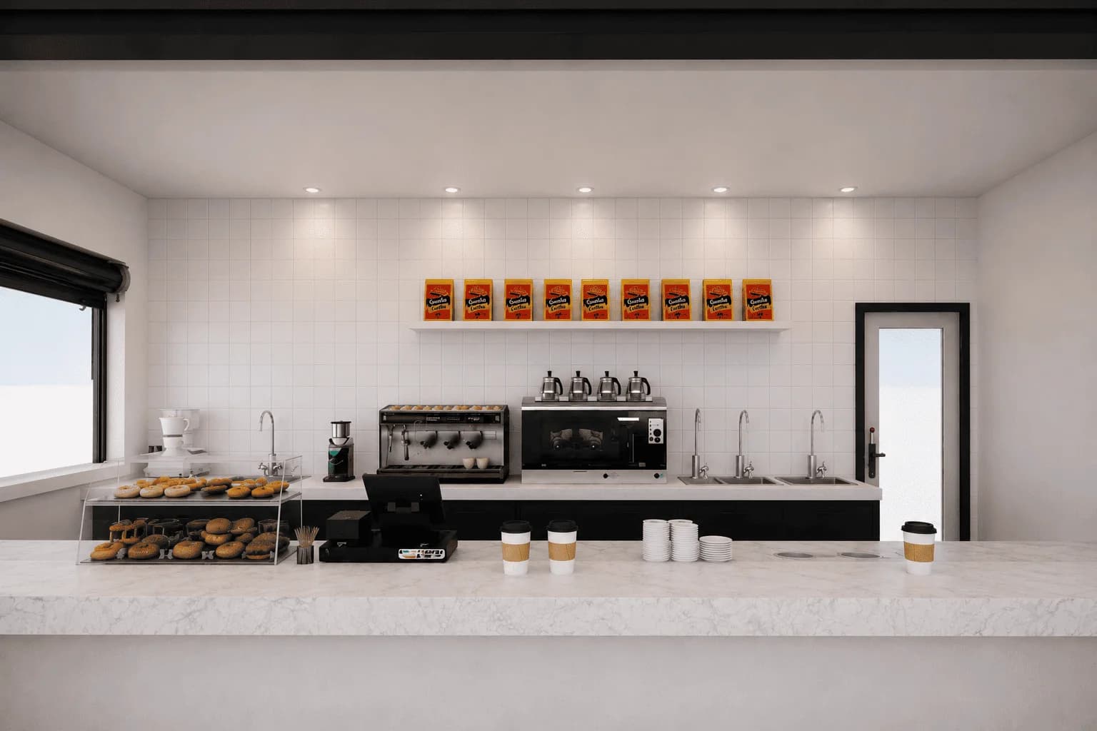 Özel Tasarım Ticari Cafe Konteyneri