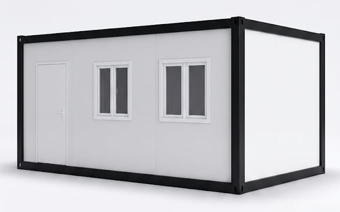 7.00 x 3.00 m Tek Oda Standart Şantiye Konteyneri