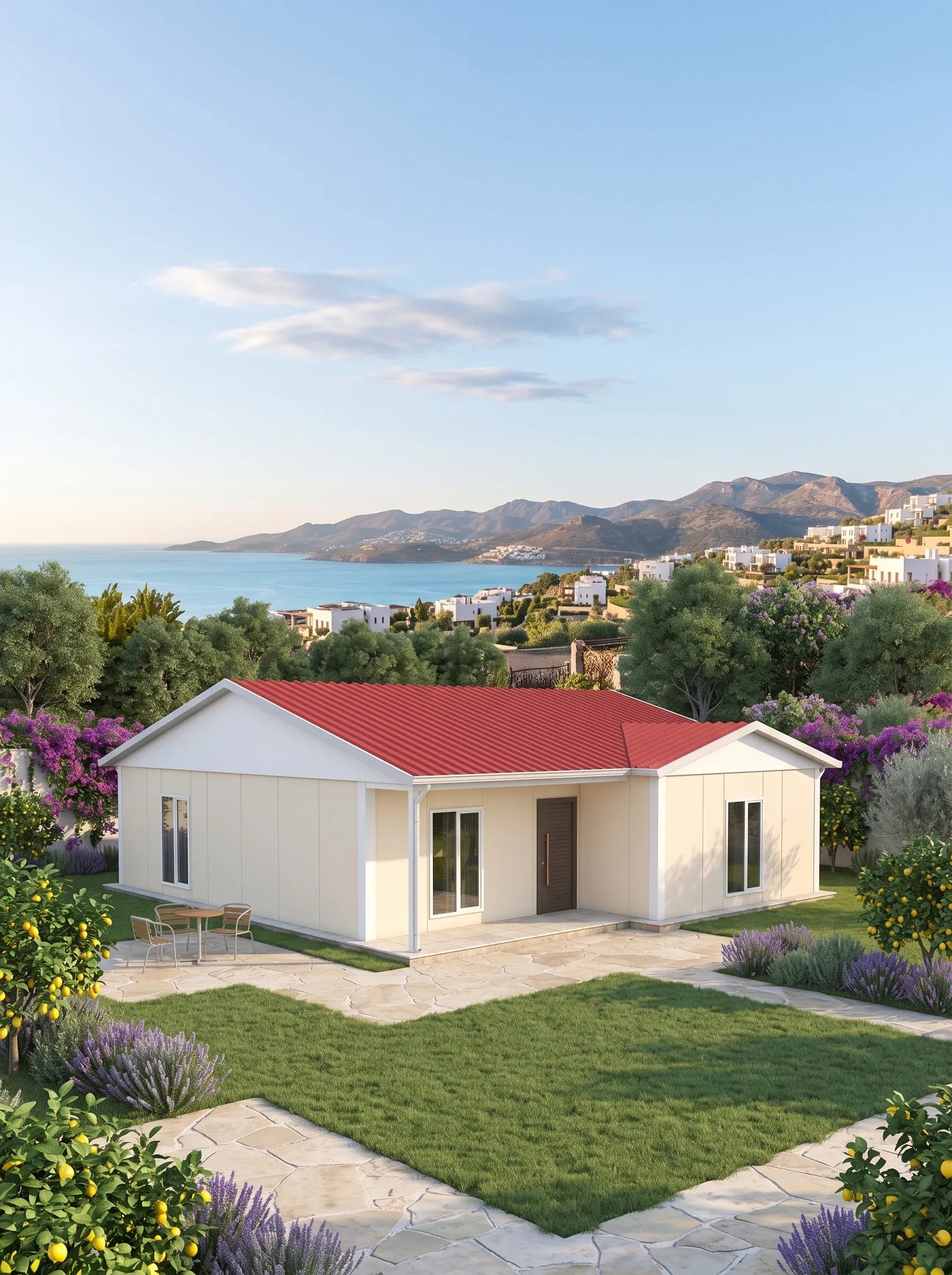 Tek Katlı Prefabrik 113m2