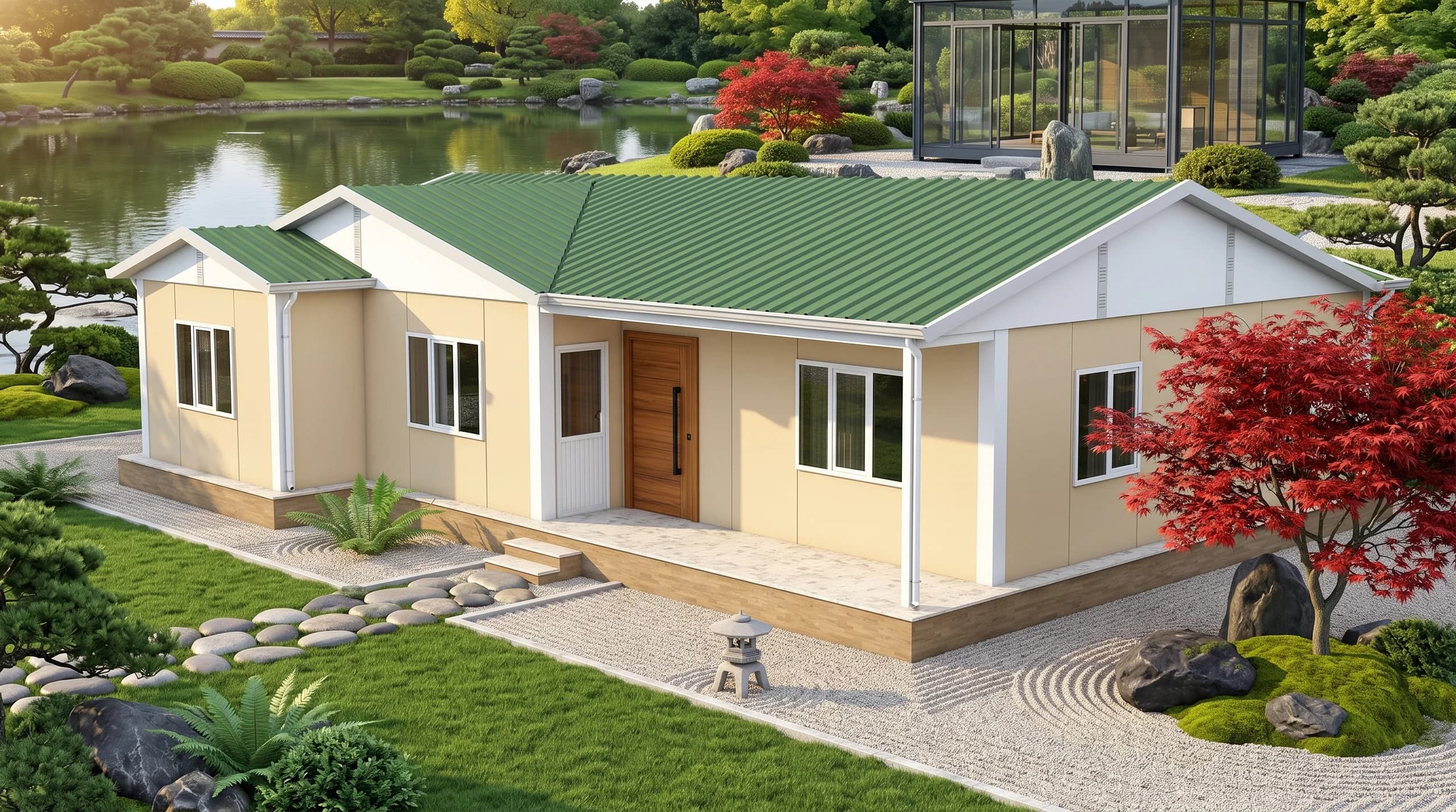Tek Katlı Prefabrik 120m2