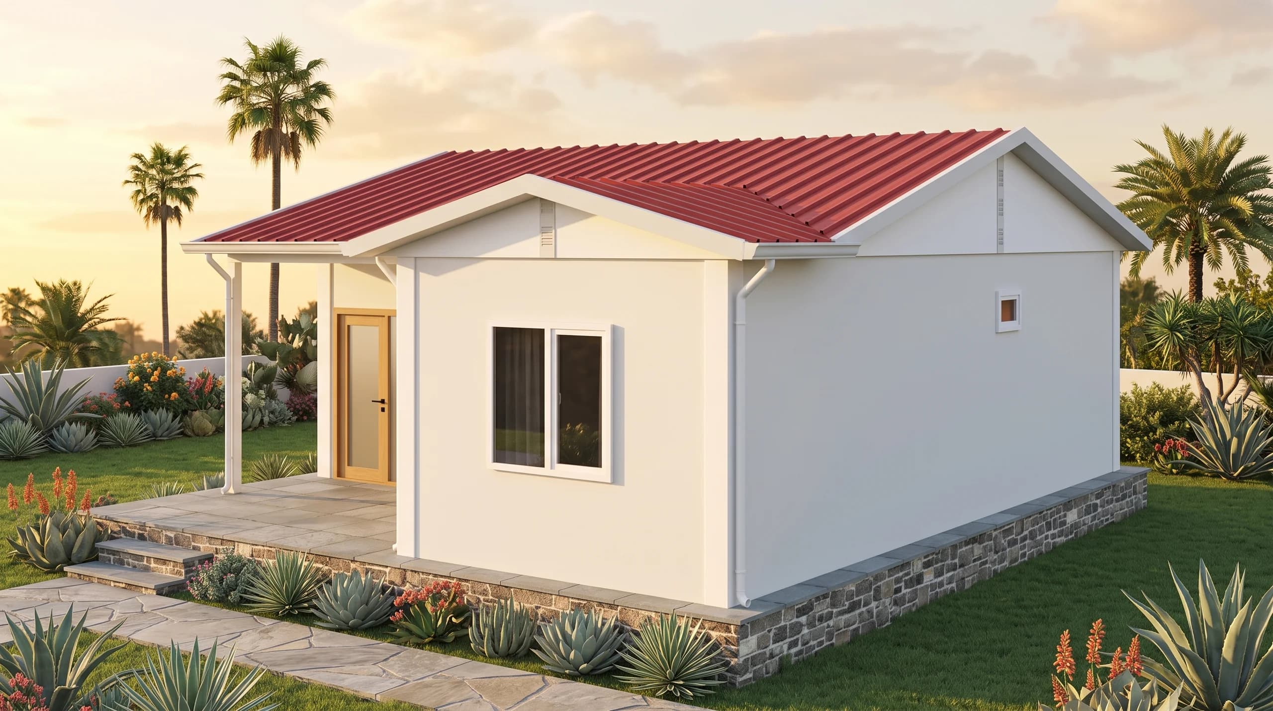 Tek Katlı Prefabrik 54m2 - Görsel 1