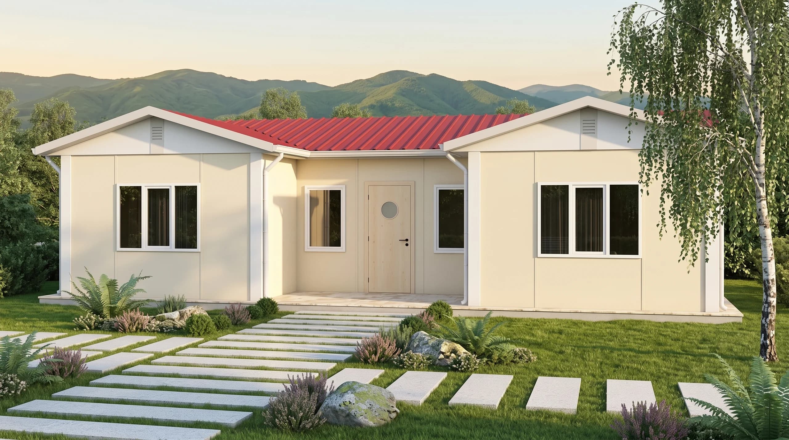 Tek Katlı Prefabrik 73m2 - Görsel 1
