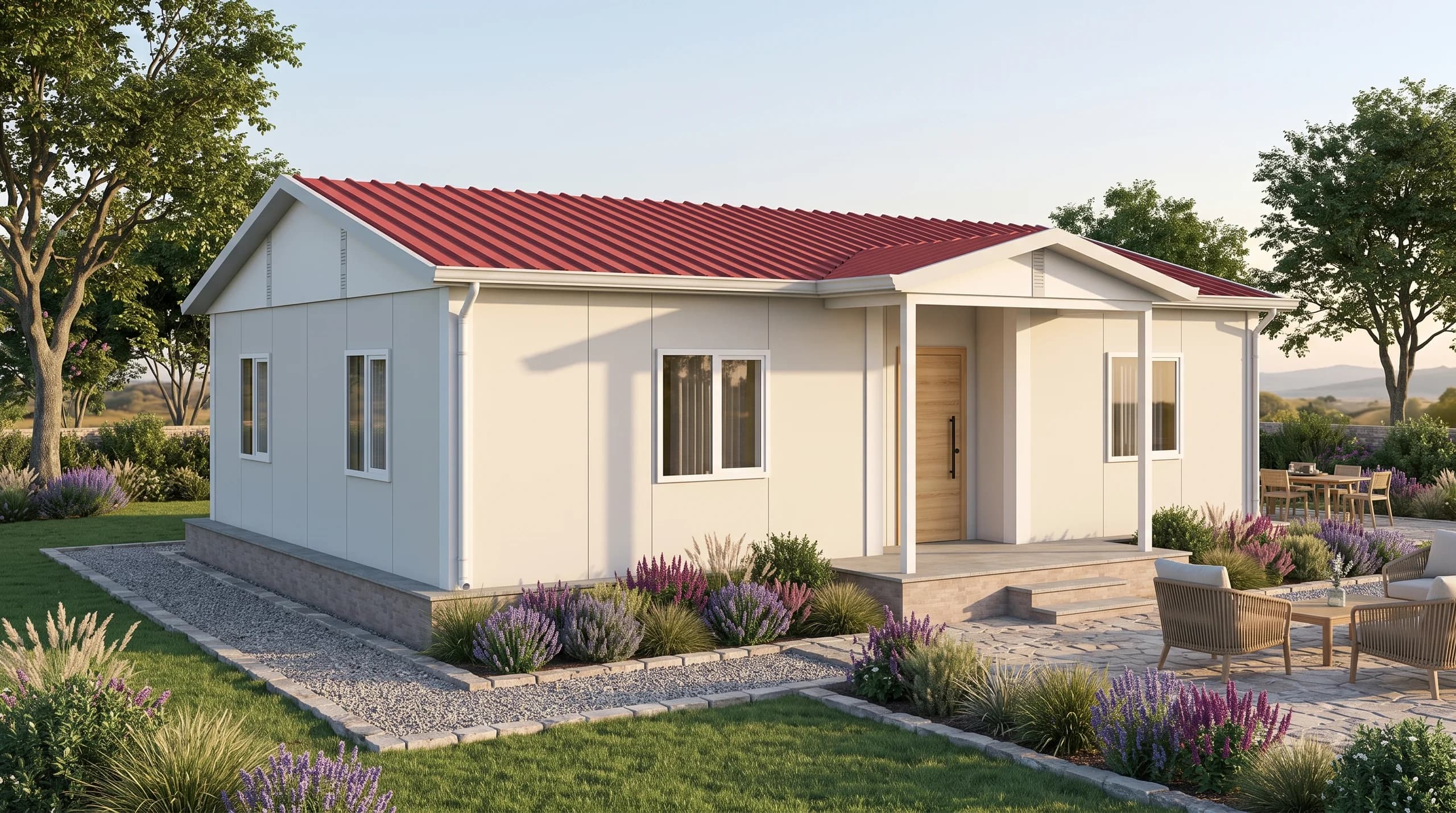Tek Katlı Prefabrik 82m2 - Görsel 1