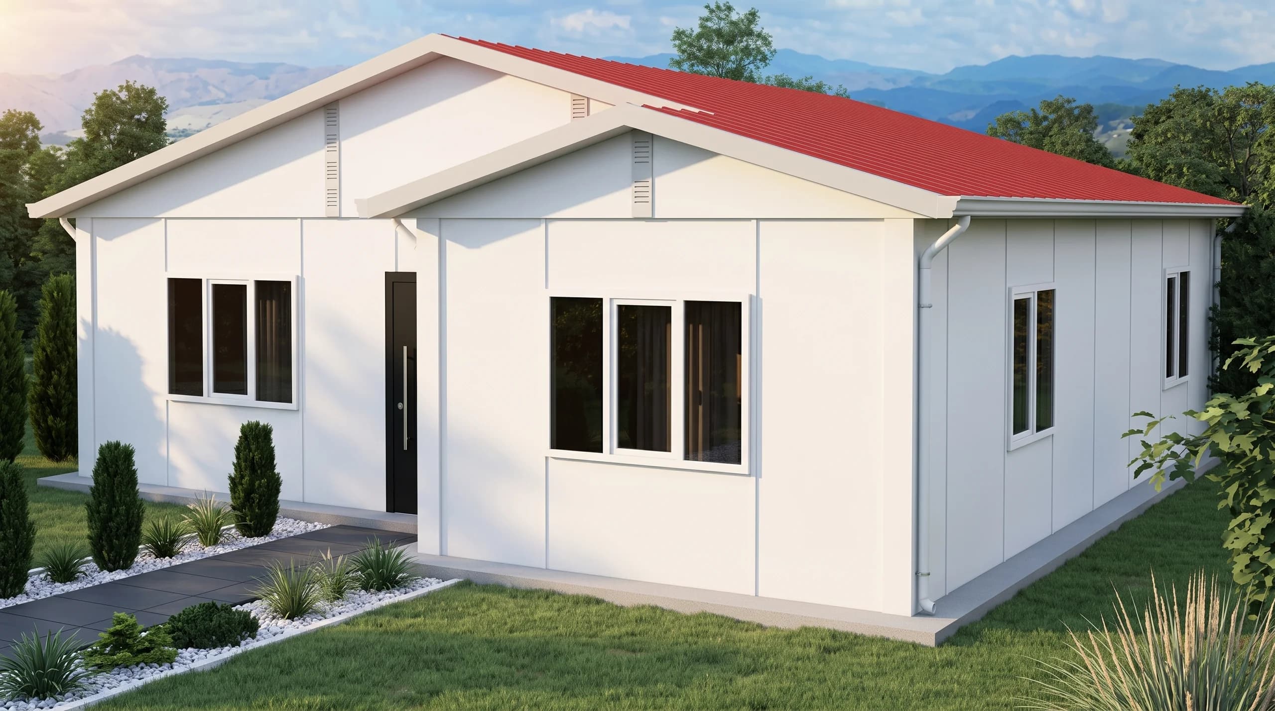Tek Katlı Prefabrik 86m2 - Görsel 1